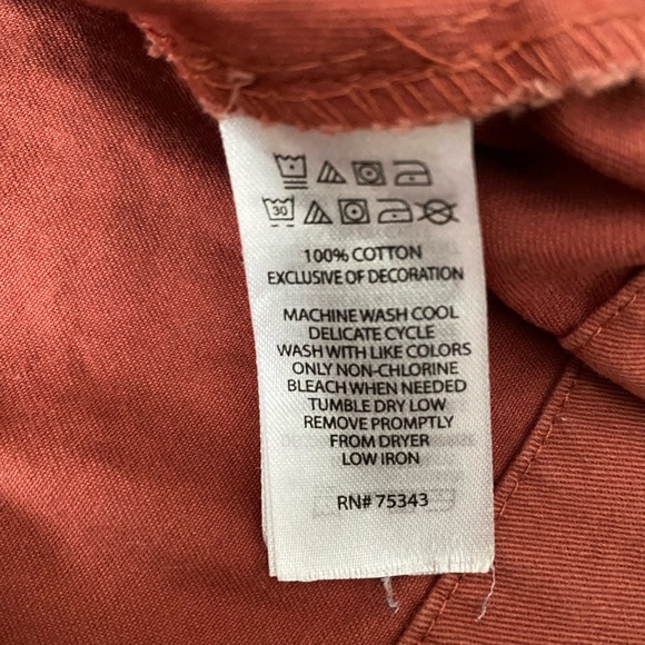 Aspen Kids Burnt Orange Zip Up Vest Dress Toddler Girls Size 5T Ruffled - Picture 8 of 8